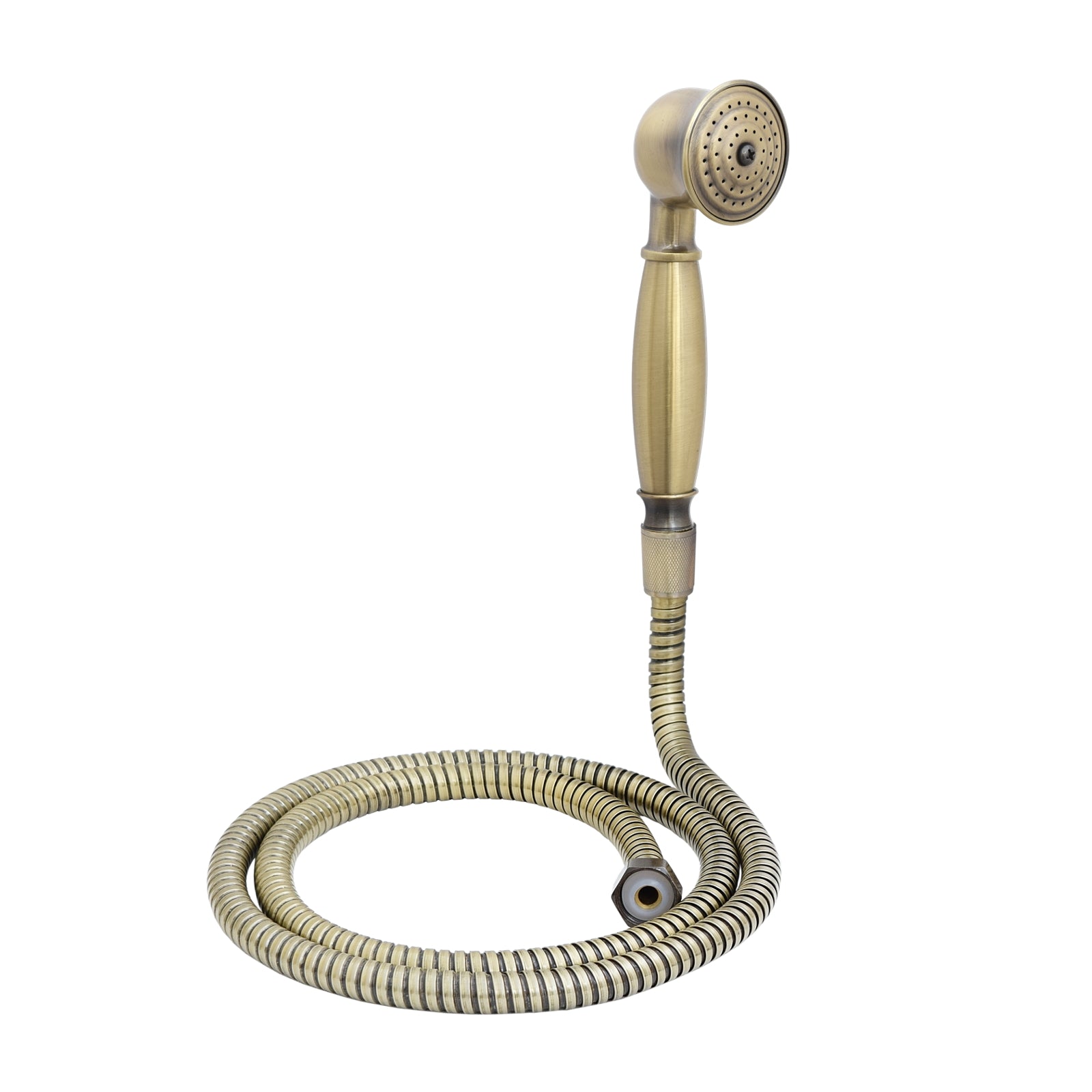 Traditional Handheld Shower Head and Hose Kit Brass - Antique Bronze - Showers